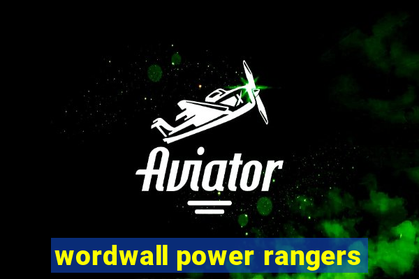 wordwall power rangers